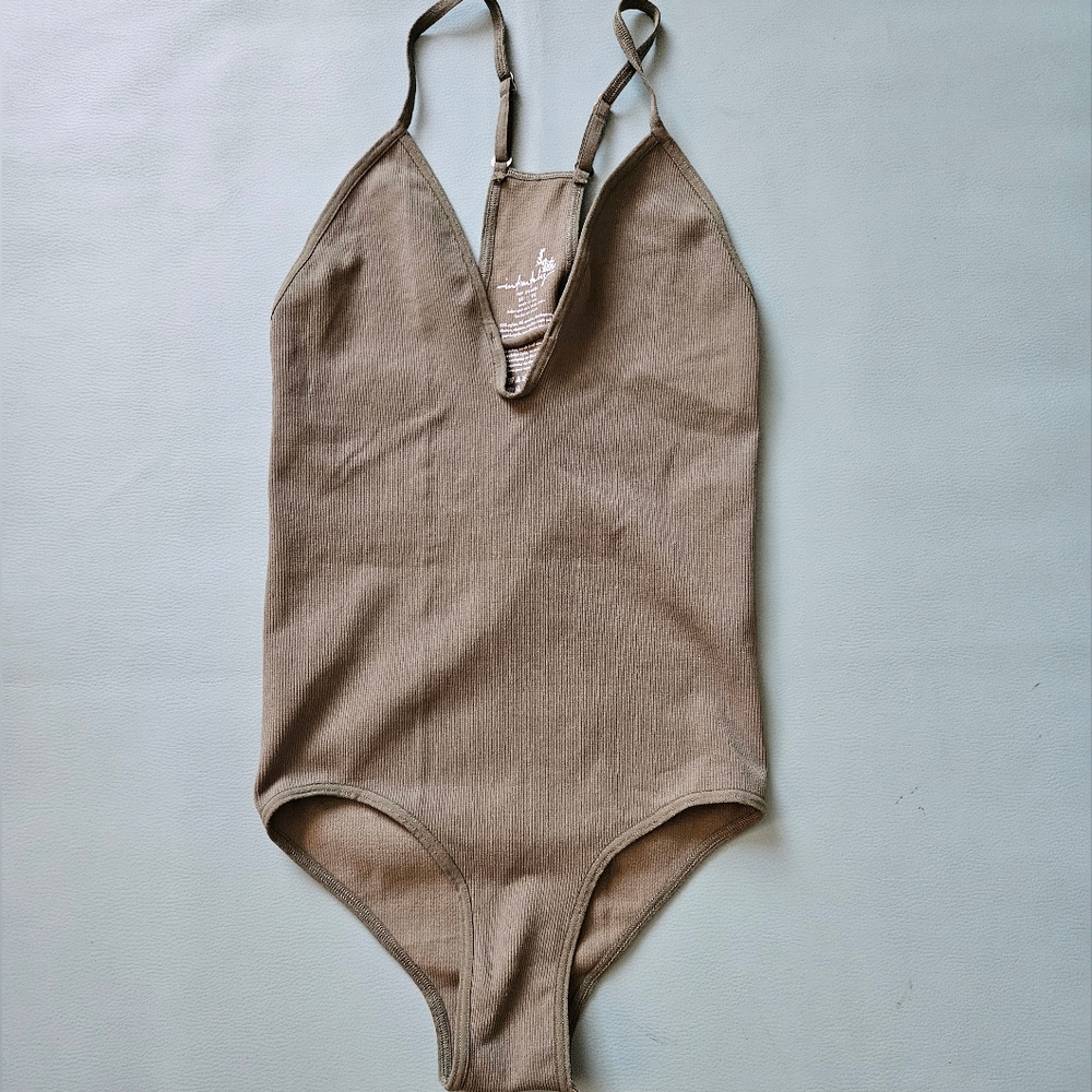 Intimately Free People Move Along Ribbed Racer Back Bodysuit - Picture 7 of 9